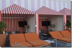 SLS pool cabanas