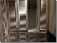 Amstel Hotel pool lockers