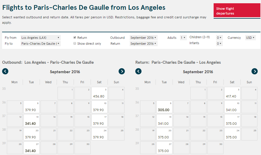 Norwegian LAX to Paris CDG 2x weekly nonstop flights July 30 to October