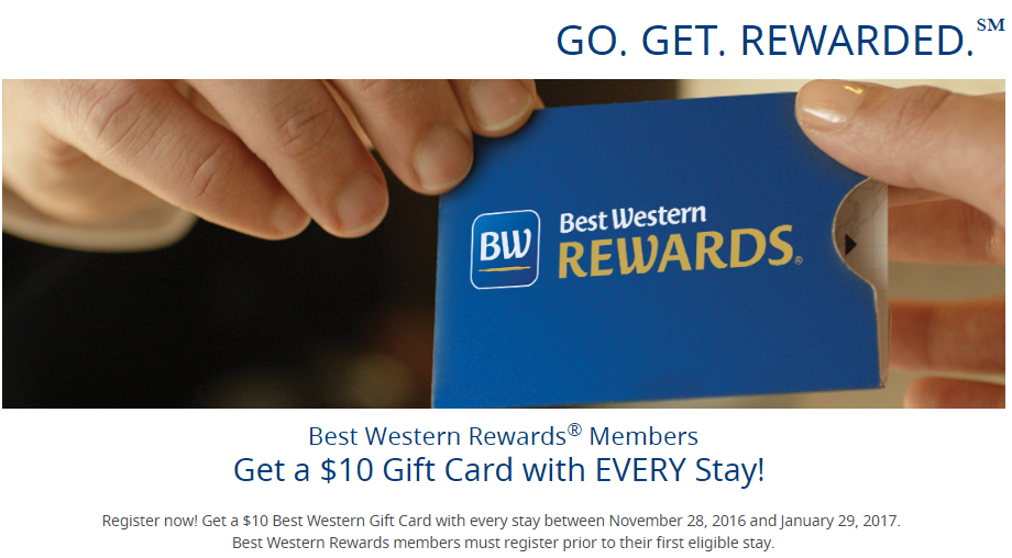 Rewards bw Best Western