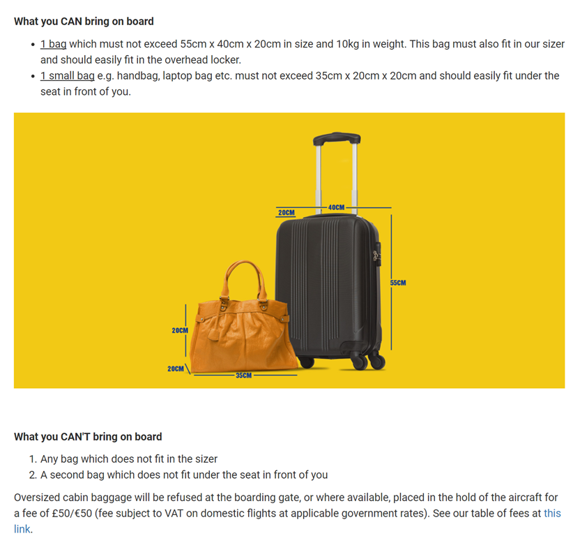 How I avoid low cost airline bag fees - Loyalty Traveler