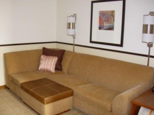 Hyatt Place Hotel Fremont California couch