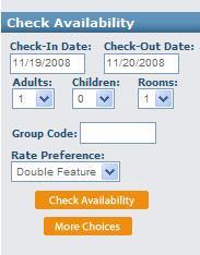 Priority Club Double Feature rate