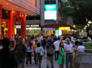 Singapore Orchard Road Shopping and Hotel District