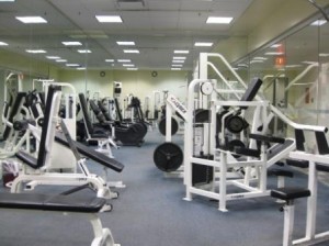 Vancouver Sheraton Wall Centre workout room