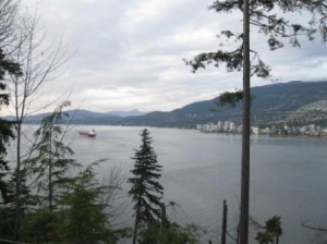 View from Stanley Park, Vancouver, British Columbia
