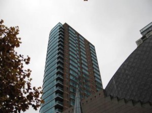 Vancouver Westin Grand North Side of Hotel