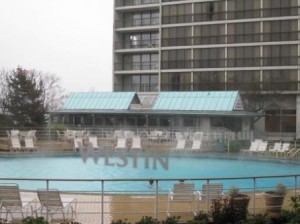 Vancouver Westin Bayshore hotel outdoor pool