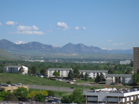 Sheraton Denver West mountains view