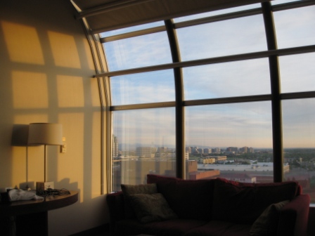 Sheraton Denver Tech Center 10th Floor atrium windows