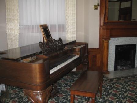 Hayes Mansion piano room