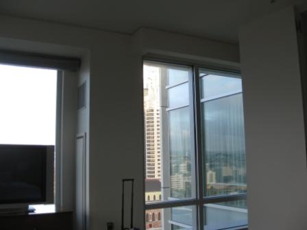 St. Regis San Francisco Room 1202 view to Room 1203 windows