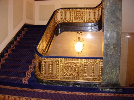 Westin St. Francis stairway