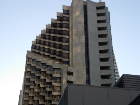 Le Meridien San Francisco north face of hotel