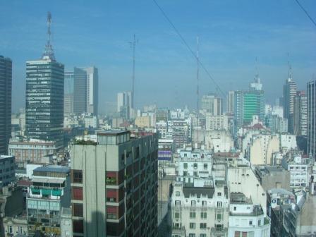 Buenos Aires - View from Sheraton Libertador Presidential Suite