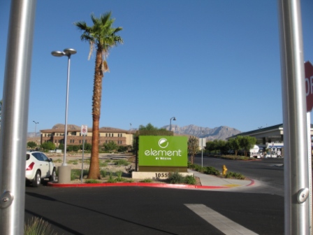 Element Hotel sign Las Vegas Summerlin