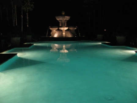 Ocean Pool at night