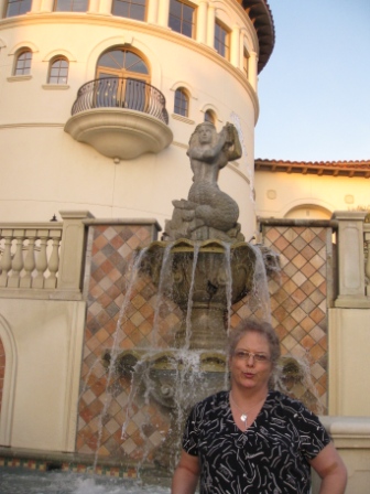 Mermaids on the Pacific Lawn (Rotunda in background)