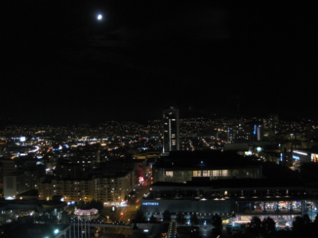 W San Francisco 2609 view west at night