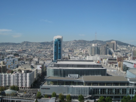 W San Francisco Room 2609 view west of InterContinental Hotel San Francisco