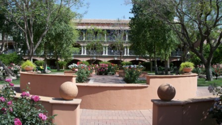 Interior Garden Courtyard at Fairmont Scottsdale