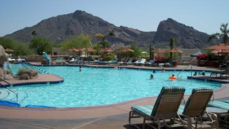 Camelback Inn pool, JW Marriott, Scottsdale, Arizona