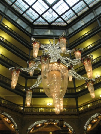 historic atrium of Brown Palace Hotel & Spa, Denver