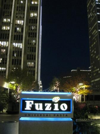 Fuzio Bistro, Embarcadero Complex across street from Le Meridien Hotel, San Francisco