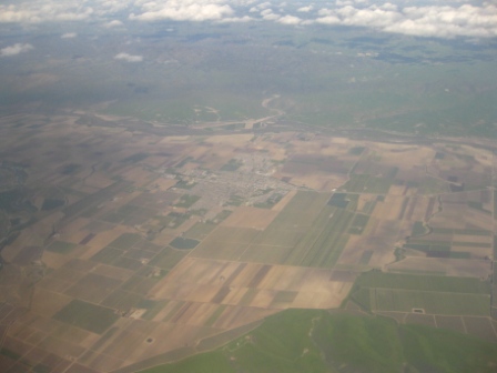 aerial view of a landscape