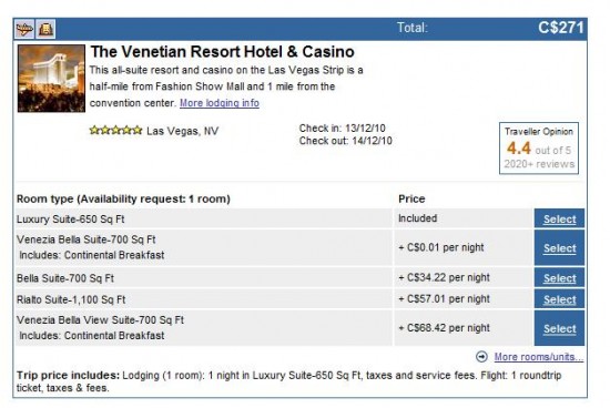 a screenshot of a hotel