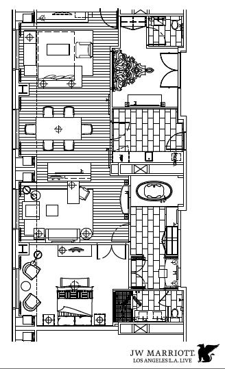 a floor plan of a house