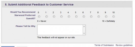 a screenshot of a customer service form