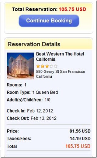 Best Western Hotel Cal EasyClickTravel