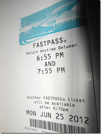 Disney Fast Pass 167