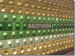 02 malastranka subway station