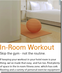 EVEn in room workout