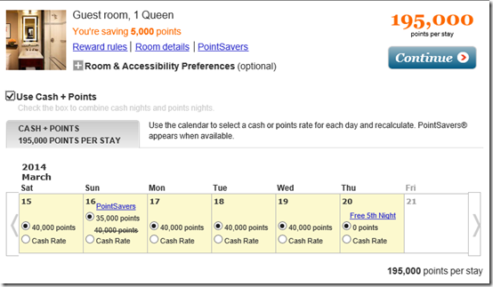 Algonquin NY rate calendar