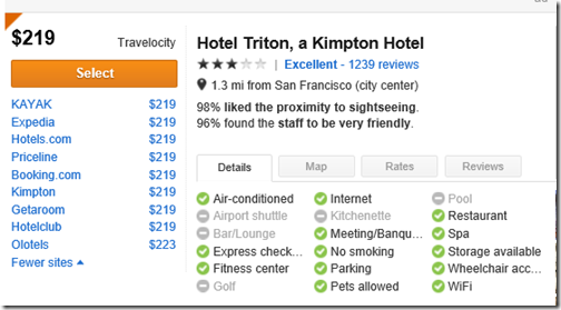 Kayak Hotel Triton