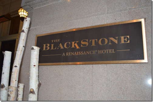 The Blackstone sign