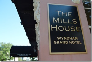 Charleston Mills House sign