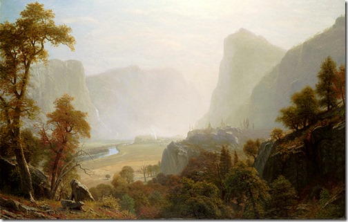 Hetch_Hetchy_Valley_From_Road,_Albert_Bierstadt