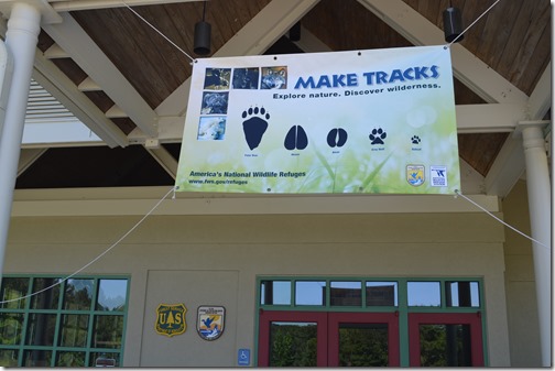 Sewee Make Tracks sign