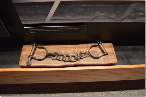 Fort Moultrie slavery exhibit