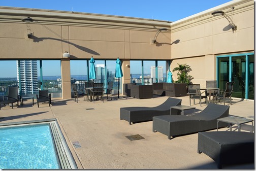 Hyatt pool deck