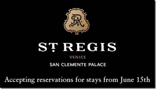 St. Regis Venice June 15