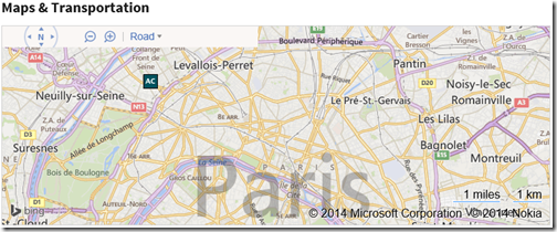 AC Paris map