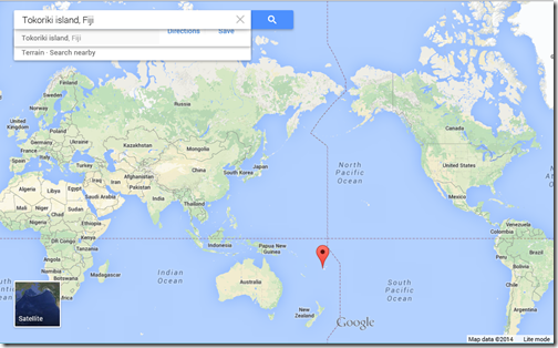 Google Maps Fiji