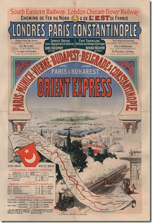 Orient Express 1888 poster