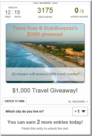TravelPony giveaway