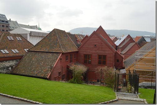 Bryggen structures